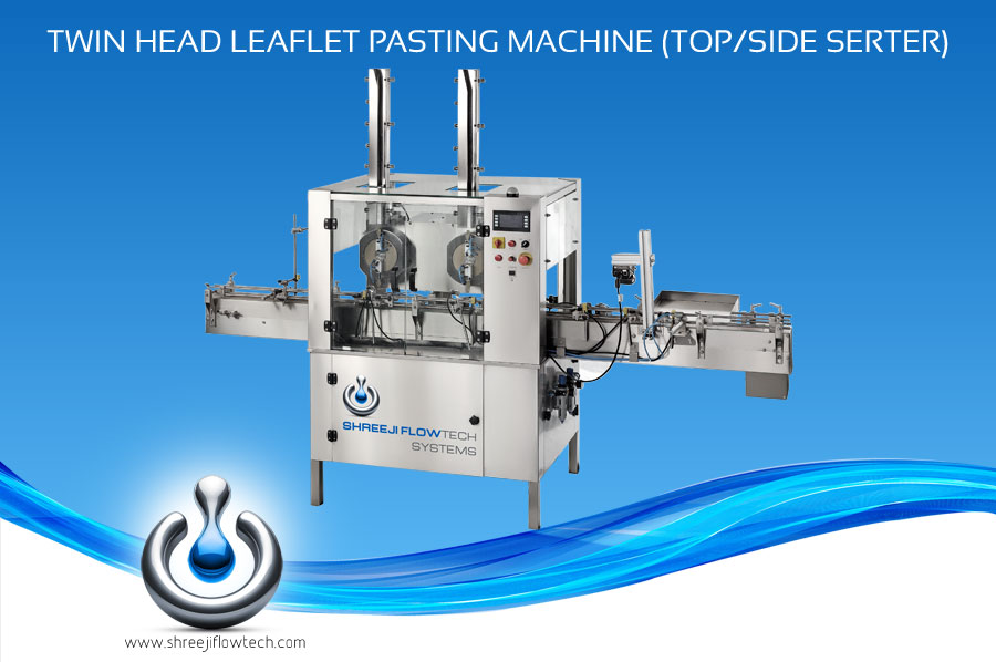 2 Head Leaflet Pasting Machine (Top/Side Serter)