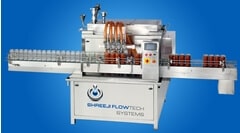 four Head Piston Filling Machine for plastic bottles