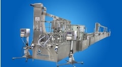 600bpm High Speed Balm Filling Line for dibbi/tub