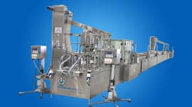 600bpm High Speed Balm Filling Line for dibbi/tub